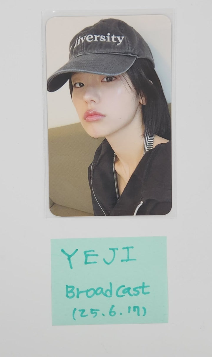 Yeji (Of ITZY) "Girls Will Be Girls" - Broadcast Photocard [25.6.17]