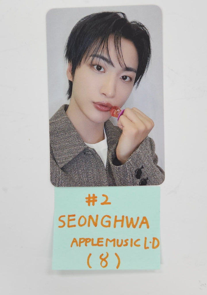 Ateez "GOLDEN HOUR : Part.3" - Apple Music Lucky Draw Event Photocard [Poca Ver.] [25.6.17]