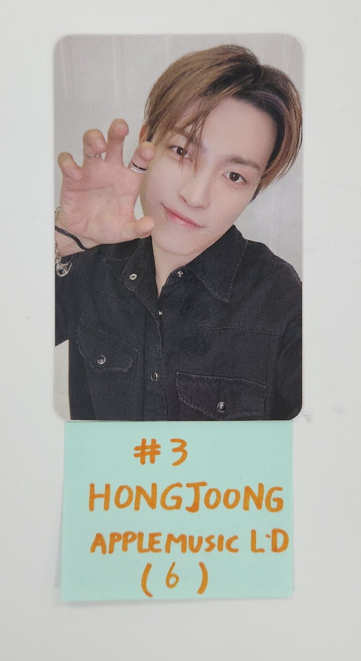 Ateez "GOLDEN HOUR : Part.3" - Apple Music Lucky Draw Event Photocard [Poca Ver.] [25.6.17]