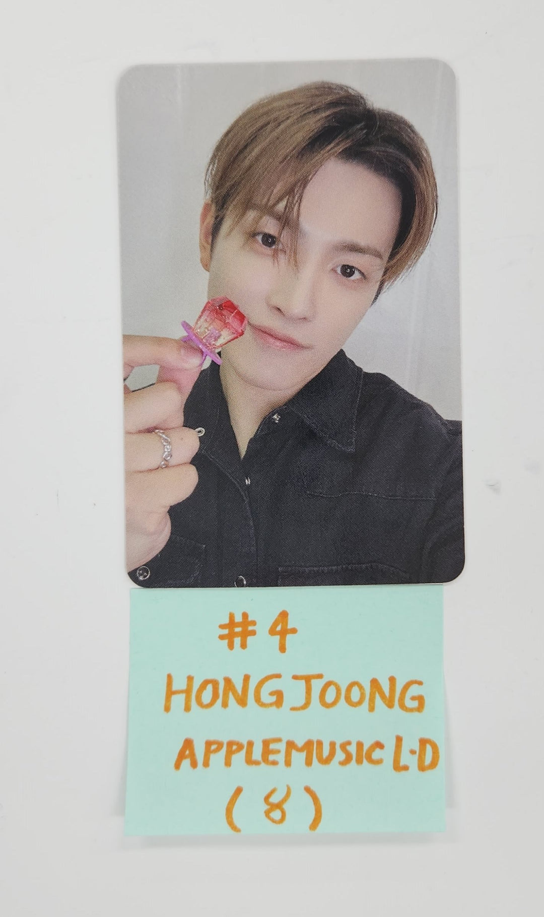 Ateez "GOLDEN HOUR : Part.3" - Apple Music Lucky Draw Event Photocard [Poca Ver.] [25.6.17]