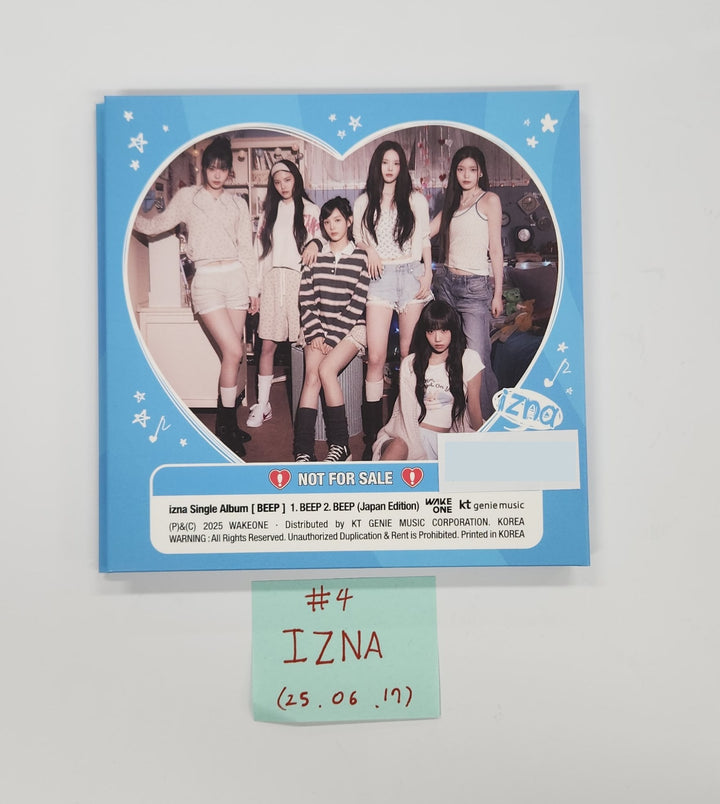 IZNA Digital Single "Beep" - Hand Autographed(Signed) Promo Album [25.6.17]
