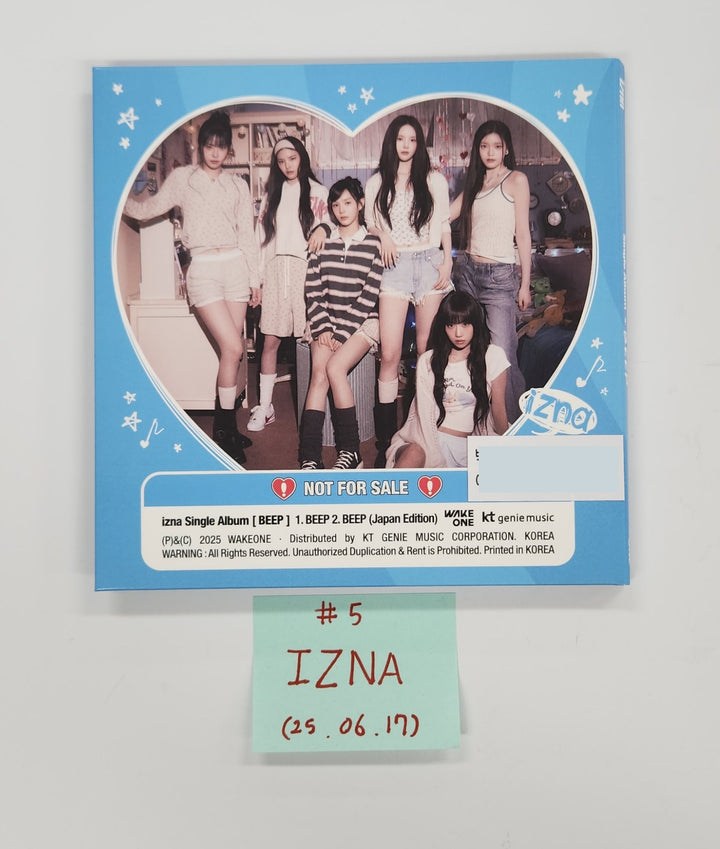 IZNA Digital Single "Beep" - Hand Autographed(Signed) Promo Album [25.6.17]