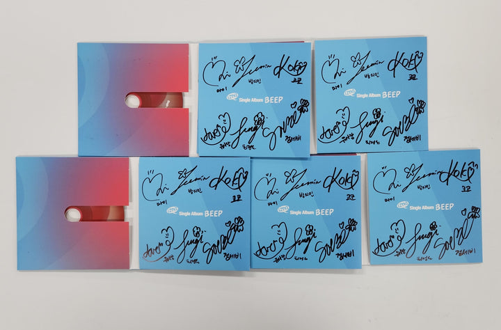 IZNA Digital Single "Beep" - Hand Autographed(Signed) Promo Album [25.6.17]