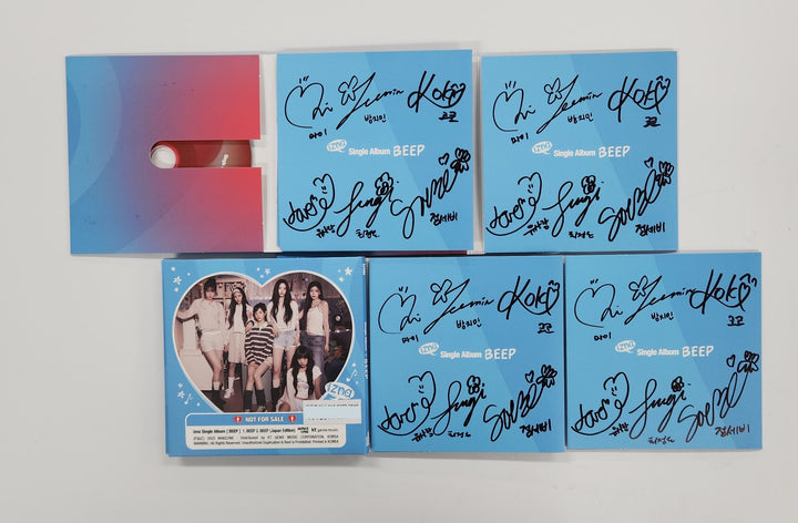 IZNA Digital Single "Beep" - Hand Autographed(Signed) Promo Album [25.6.17]