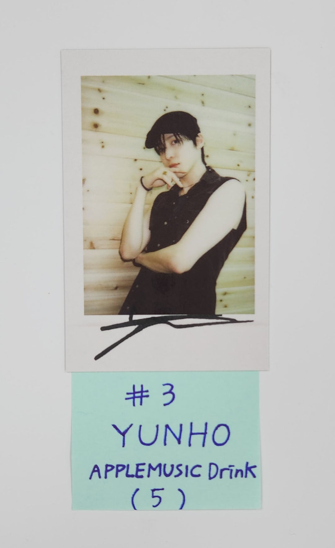 Ateez "GOLDEN HOUR : Part.3" - Apple Music Drink Event Photocard [25.6.17]