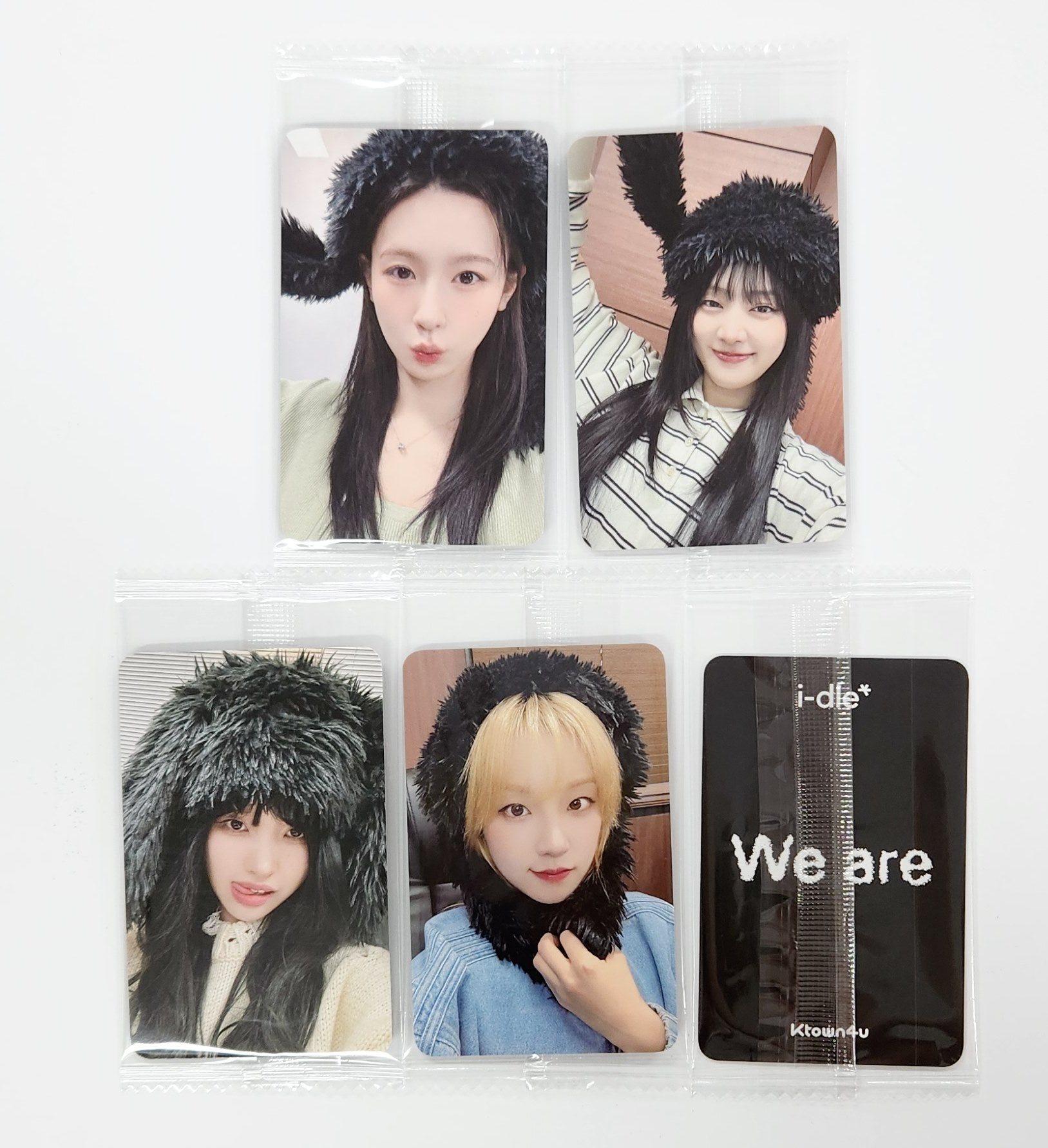 (G)I-DLE サイン ポラロイド G)I-DLE G-IDLE gidle Kpop Polaroid Photocard Yuqi Official