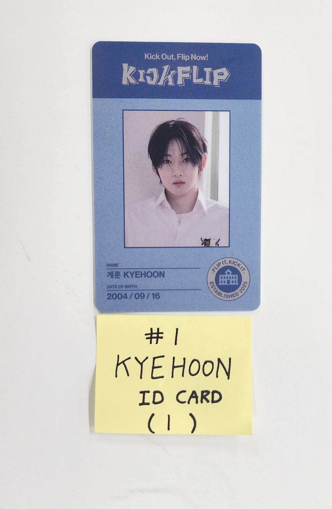 KickFlip "Kick Out, Flip Now!" - Official Photocard [25.6.18]
