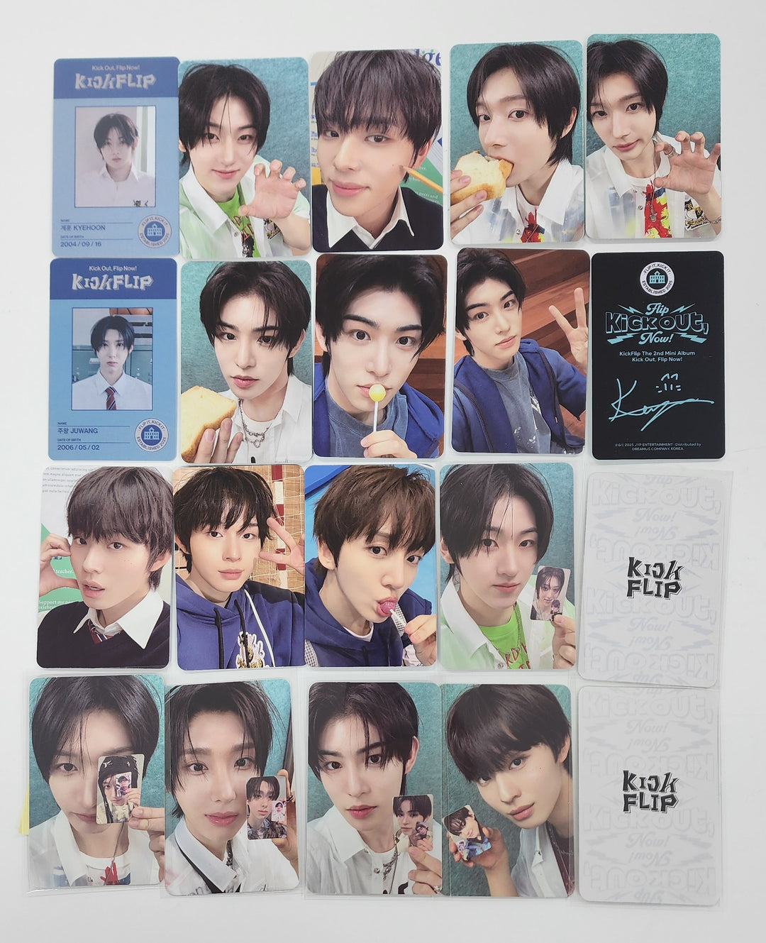 KickFlip "Kick Out, Flip Now!" - Official Photocard [25.6.18]