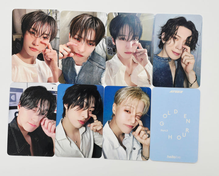 Ateez "GOLDEN HOUR : Part.3" - Hello Live Pre-Order Benefit Photocard [Poca Ver.] [25.6.19]