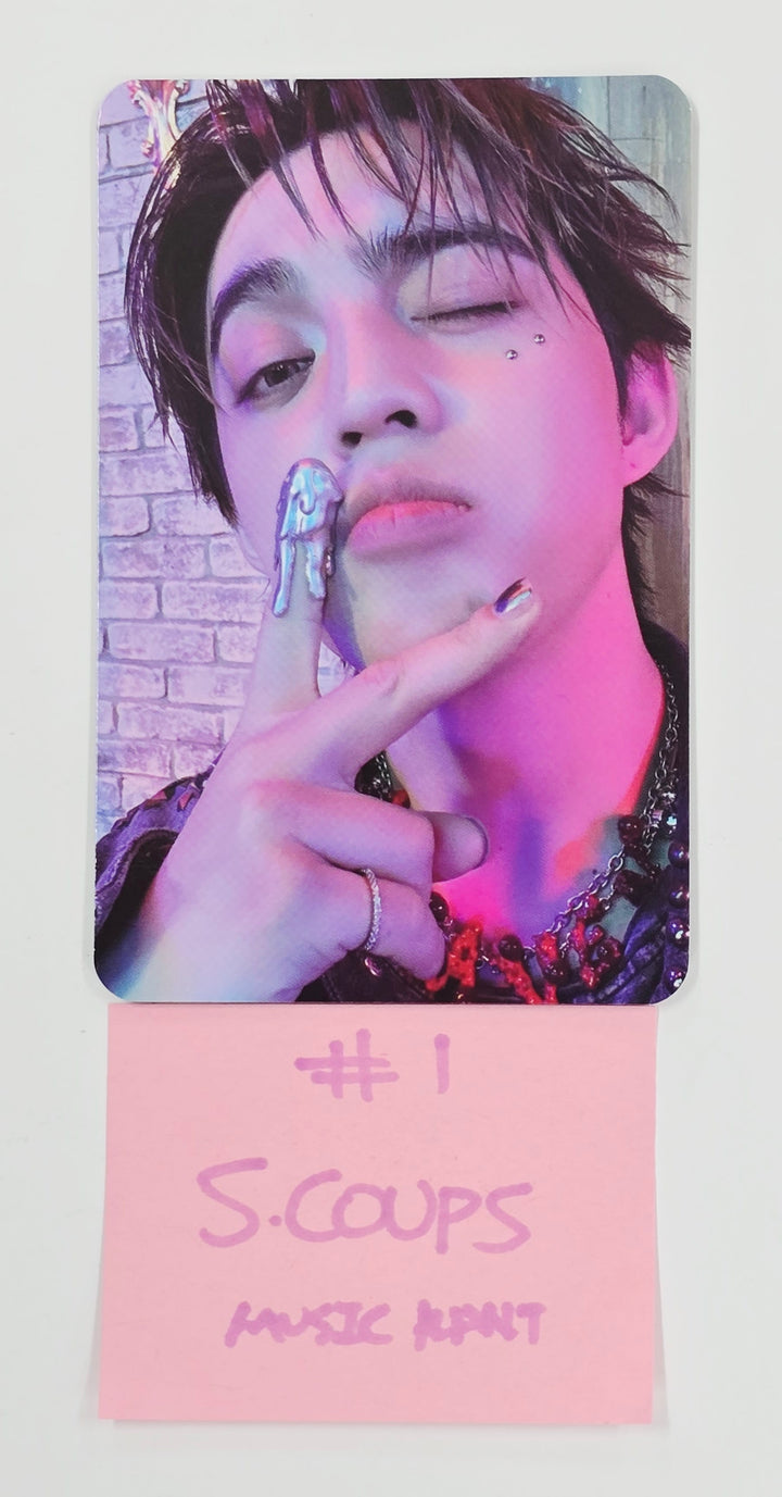 SEVENTEEN "HAPPY BURSTDAY" - Music Plant Pre-Order Benefit Photocard [DAREDEVIL Ver.] [25.6.19]