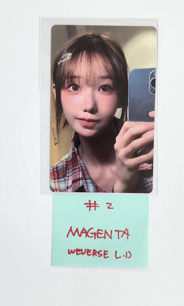 QWER "IN A MILLION NOISES, I'LL BE YOUR HARMONY" - Weverse Shop Lucky Draw Event Photocard [25.6.20]