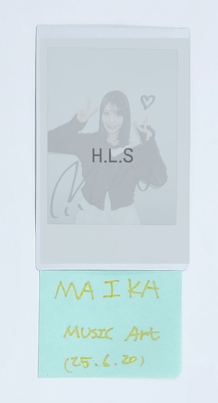 Maika (Of ODD YOUTH) "I LIKE YOU" - Hand Autograhped(Signed) Polaroid [25.6.20]