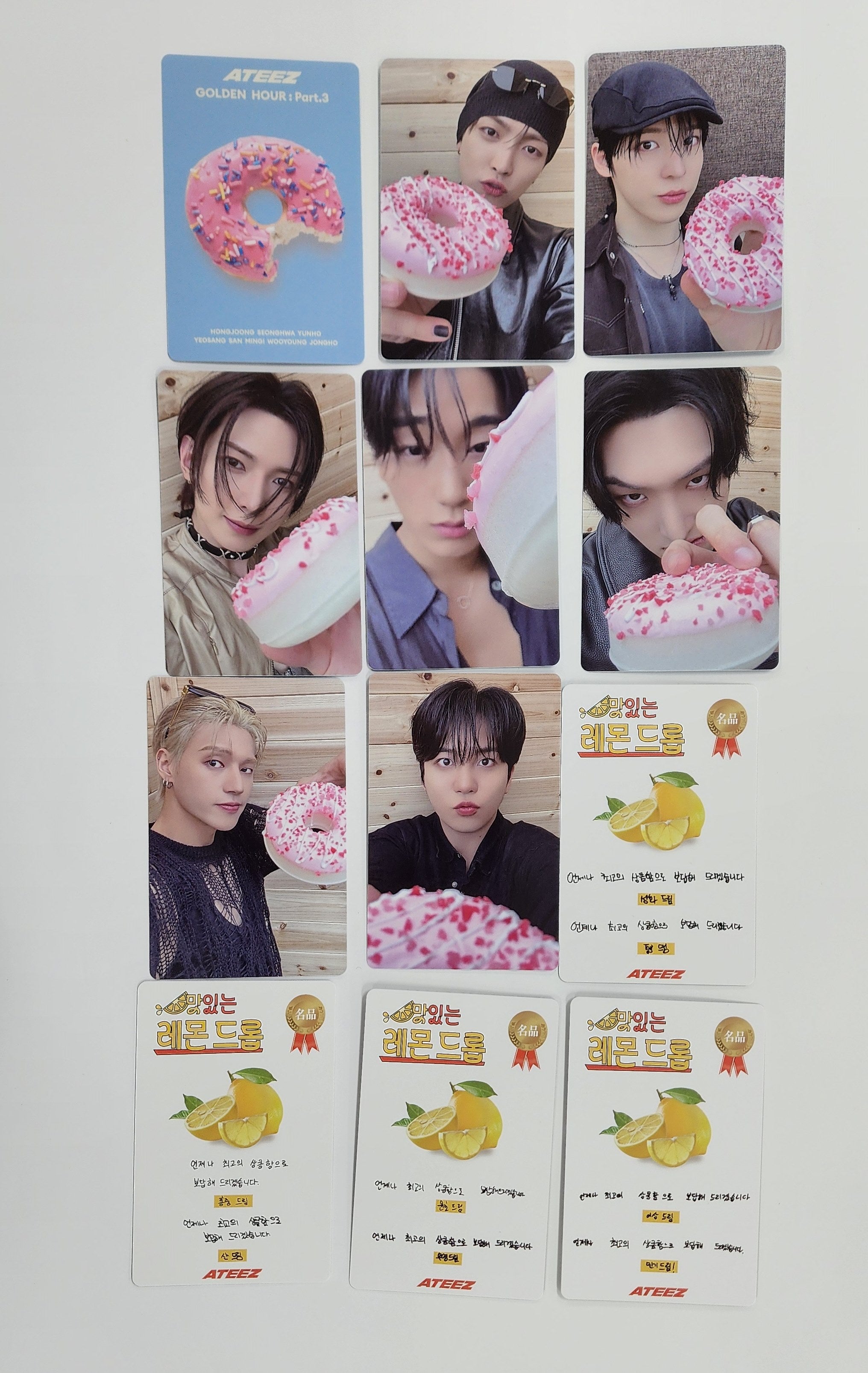 ATEEZ Album 'GOLDEN HOUR : Part.1' (Random Ver.) + Pre-Order Benefits + Esclusiva K-POP BolsVos