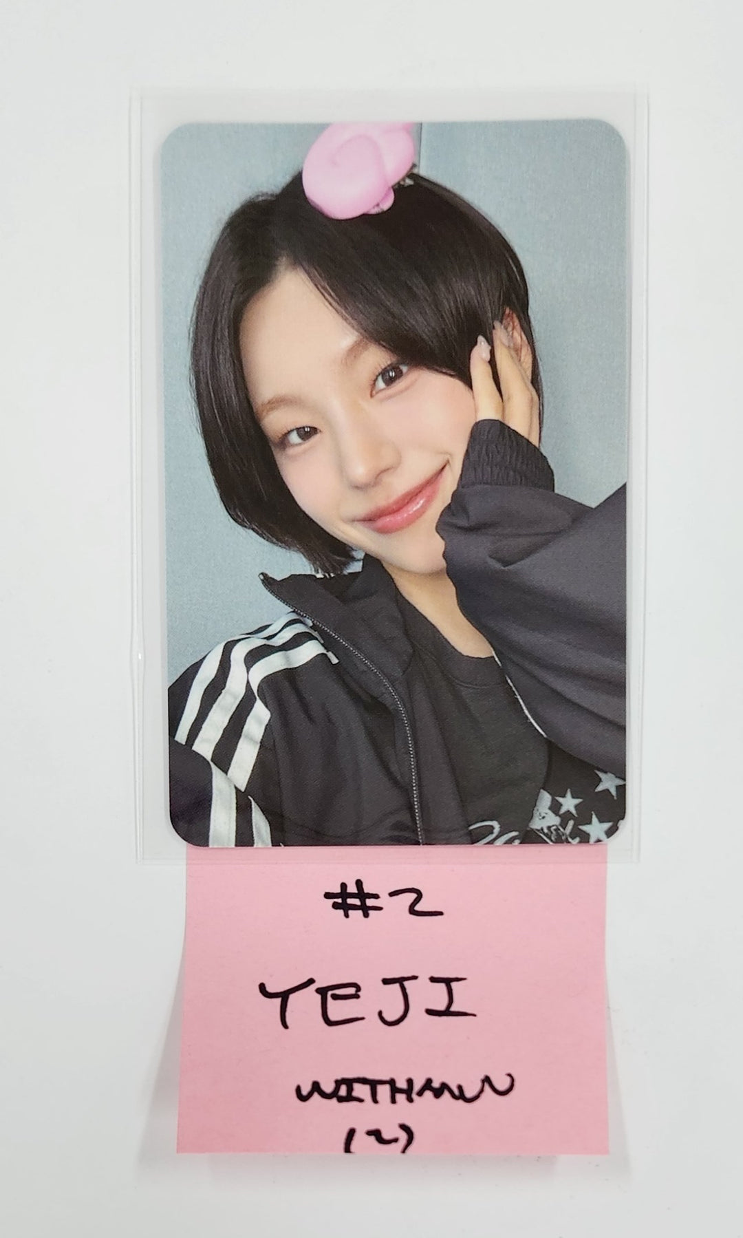 ITZY "Girls Will Be Girls" - Withmuu Fansign Event Photocard [25.6.23]