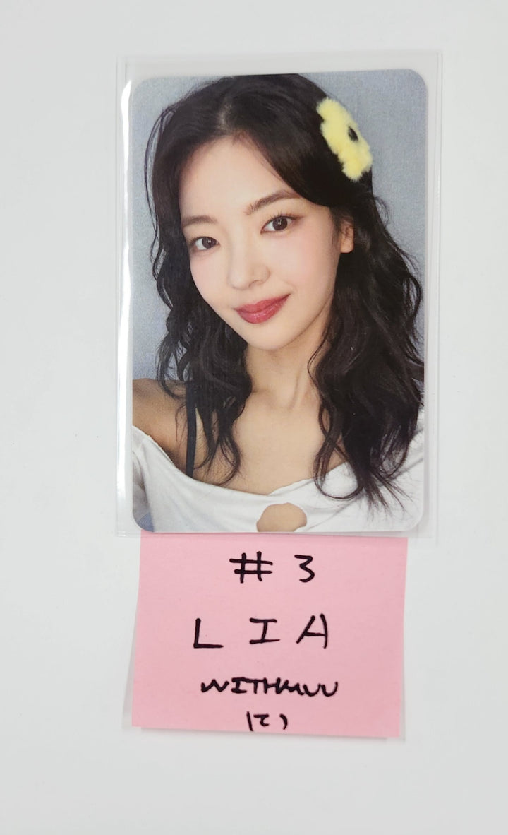 ITZY "Girls Will Be Girls" - Withmuu Fansign Event Photocard [25.6.23]