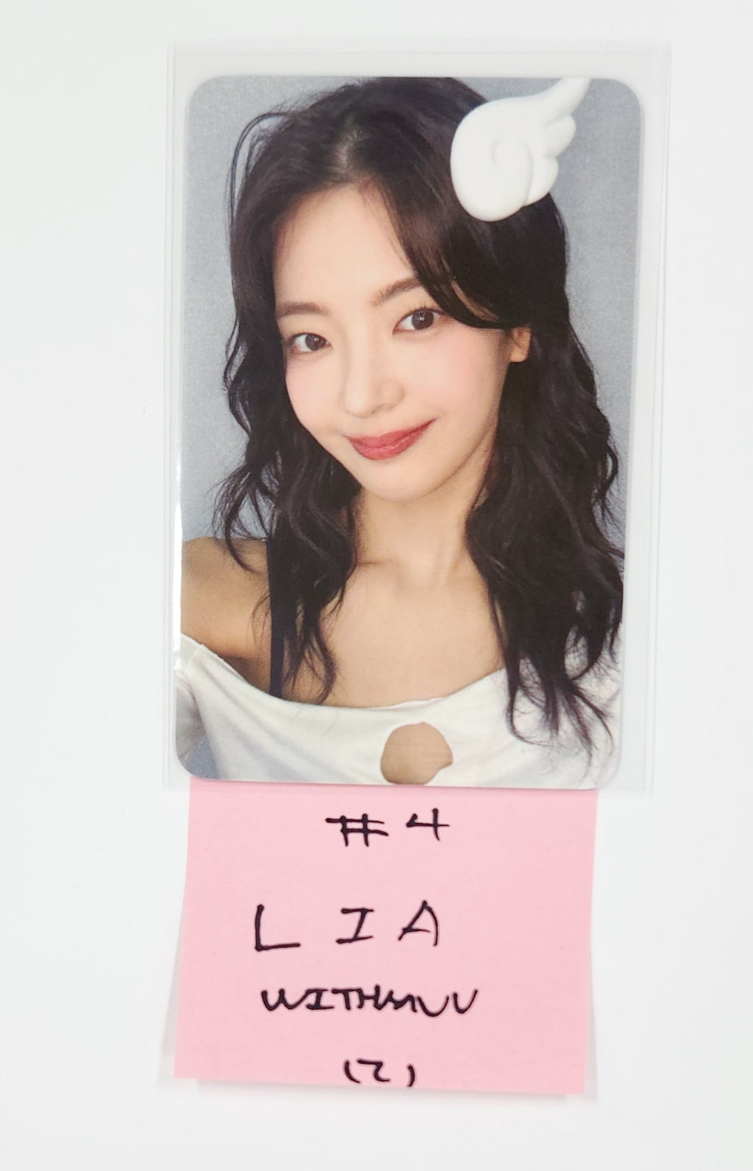ITZY "Girls Will Be Girls" - Withmuu Fansign Event Photocard [25.6.23]