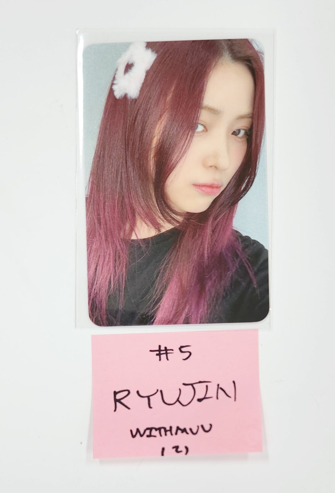 ITZY "Girls Will Be Girls" - Withmuu Fansign Event Photocard [25.6.23]