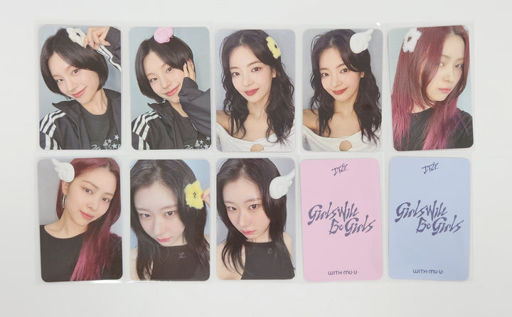 ITZY "Girls Will Be Girls" - Withmuu Fansign Event Photocard [25.6.23]