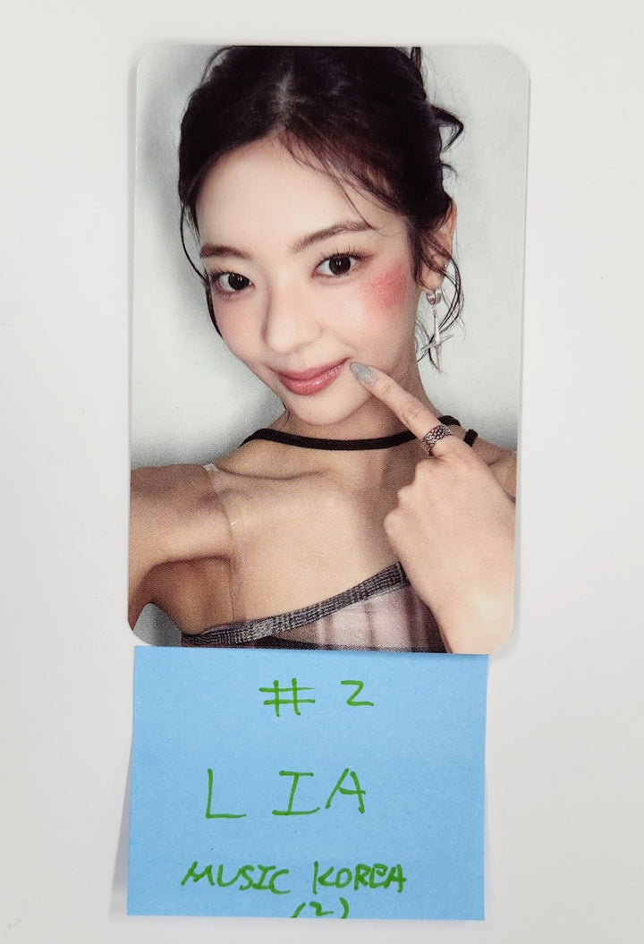 ITZY "Girls Will Be Girls" - Music Korea Pre-Order Benefit Photocard [25.6.24]