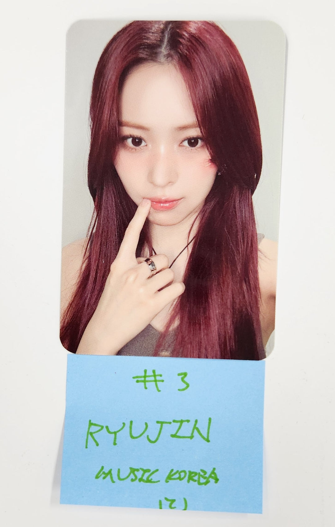 ITZY "Girls Will Be Girls" - Music Korea Pre-Order Benefit Photocard [25.6.24]