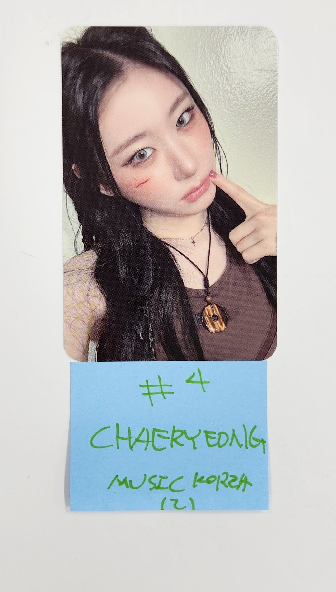 ITZY "Girls Will Be Girls" - Music Korea Pre-Order Benefit Photocard [25.6.24]