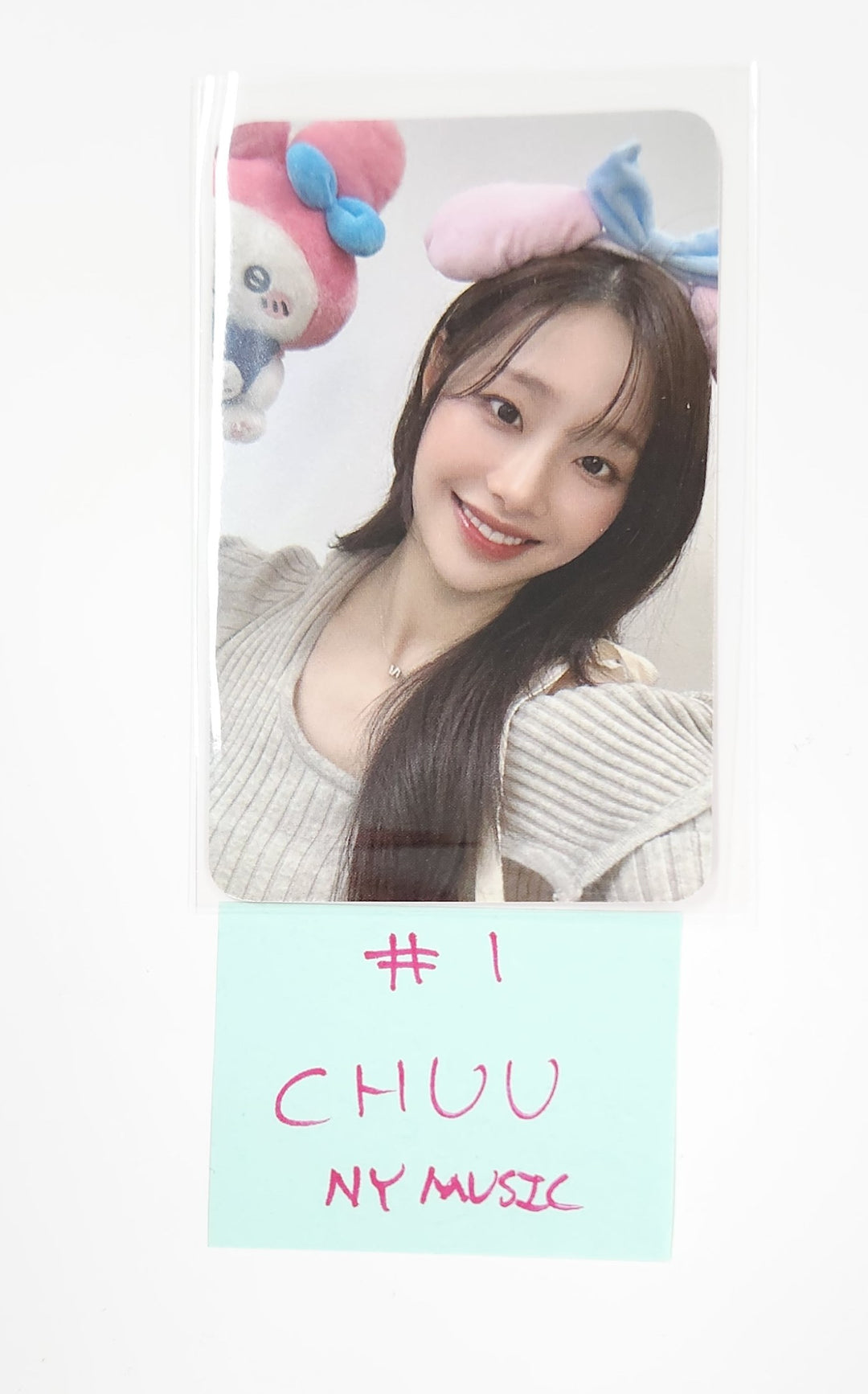 CHUU "Only cry in the rain" - NY Music Fansign Event Photocard Round 2 [Platform Ver.] [25.6.25]