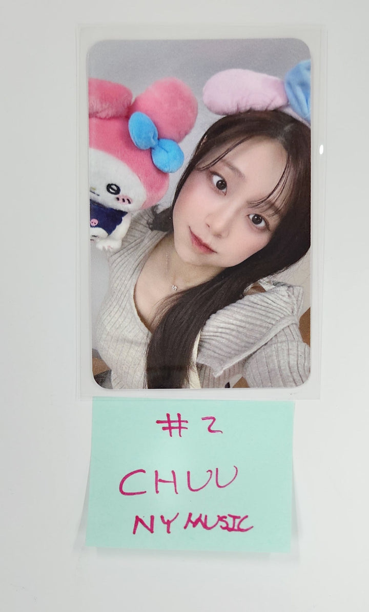 CHUU "Only cry in the rain" - NY Music Fansign Event Photocard Round 2 [Platform Ver.] [25.6.25]