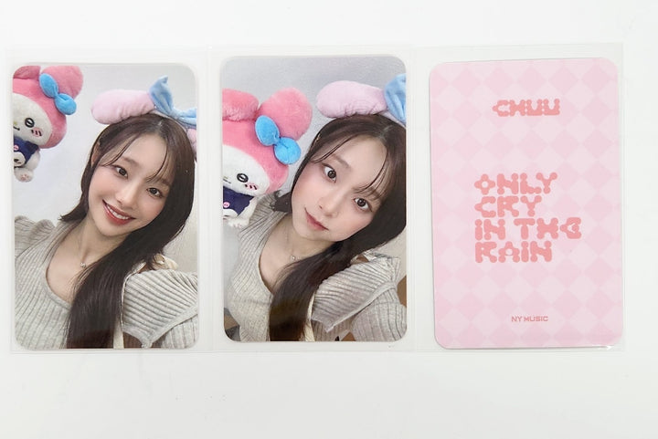 CHUU "Only cry in the rain" - NY Music Fansign Event Photocard Round 2 [Platform Ver.] [25.6.25]