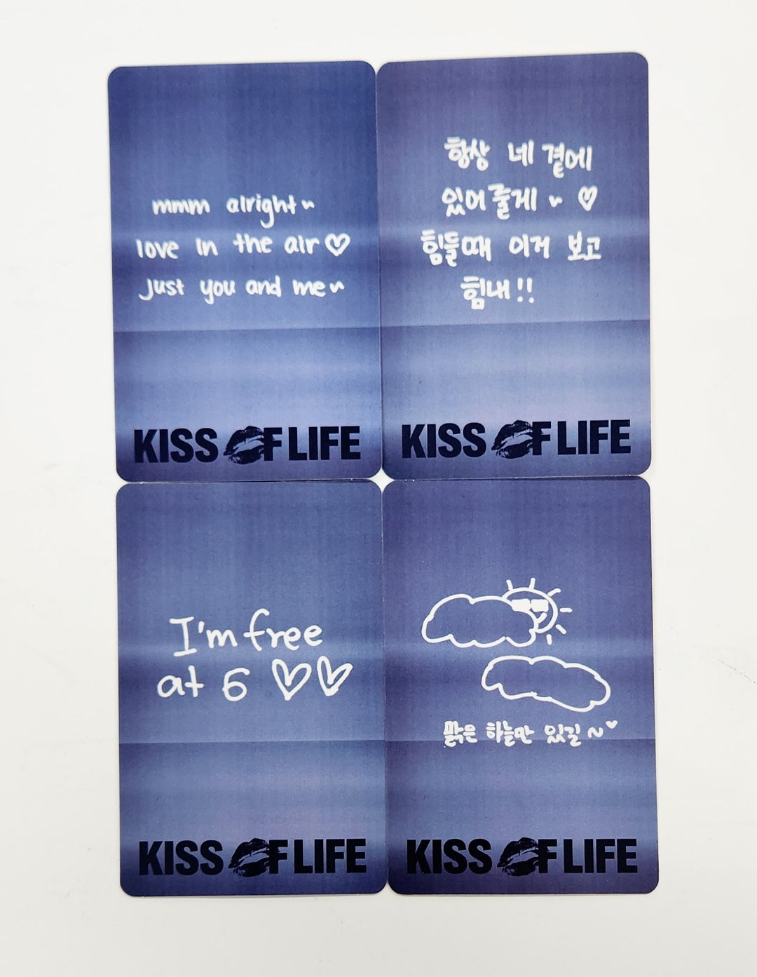 KISS OF LIFE "224" - Official Photocard [Digipack Ver.] [25.6.25]