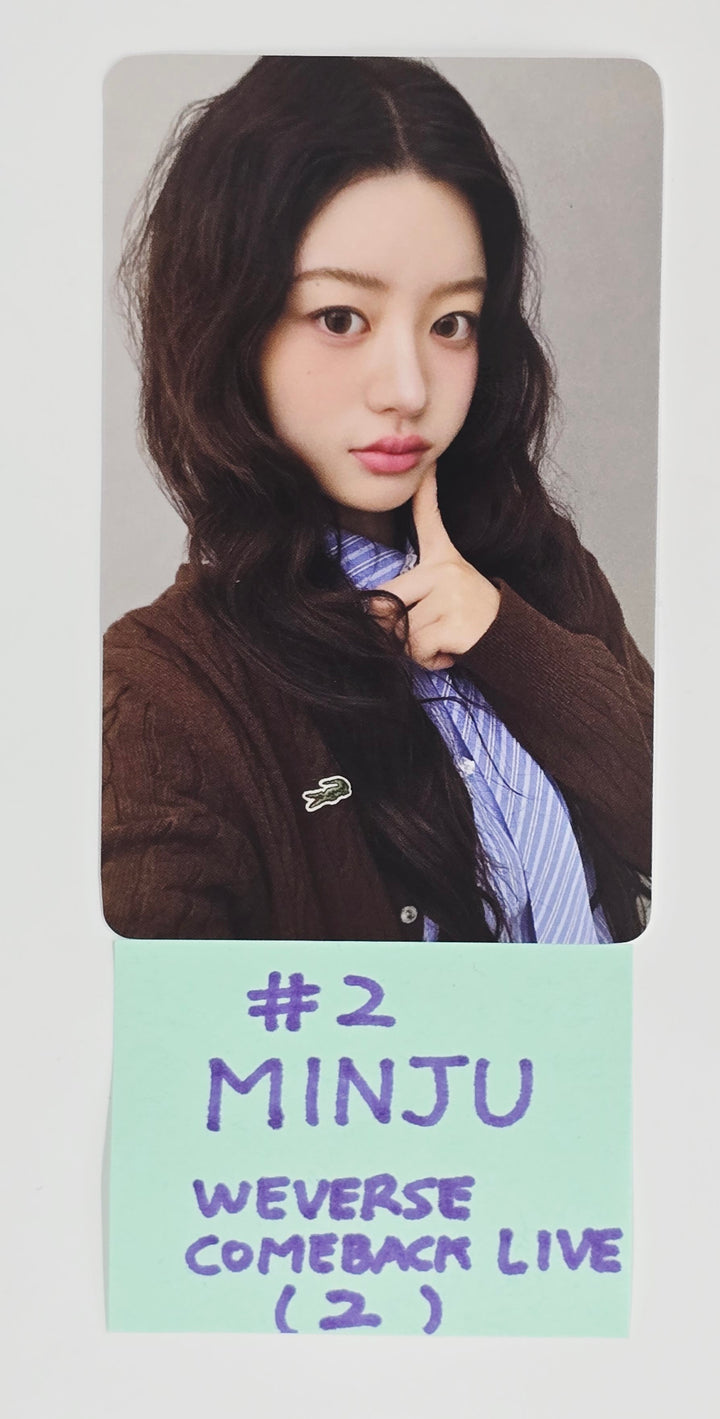 ILLIT "bomb" - Weverse Shop [Comeback Live] Pre-Order Benefit Photocard [Gllit Ver.] [25.6.25]