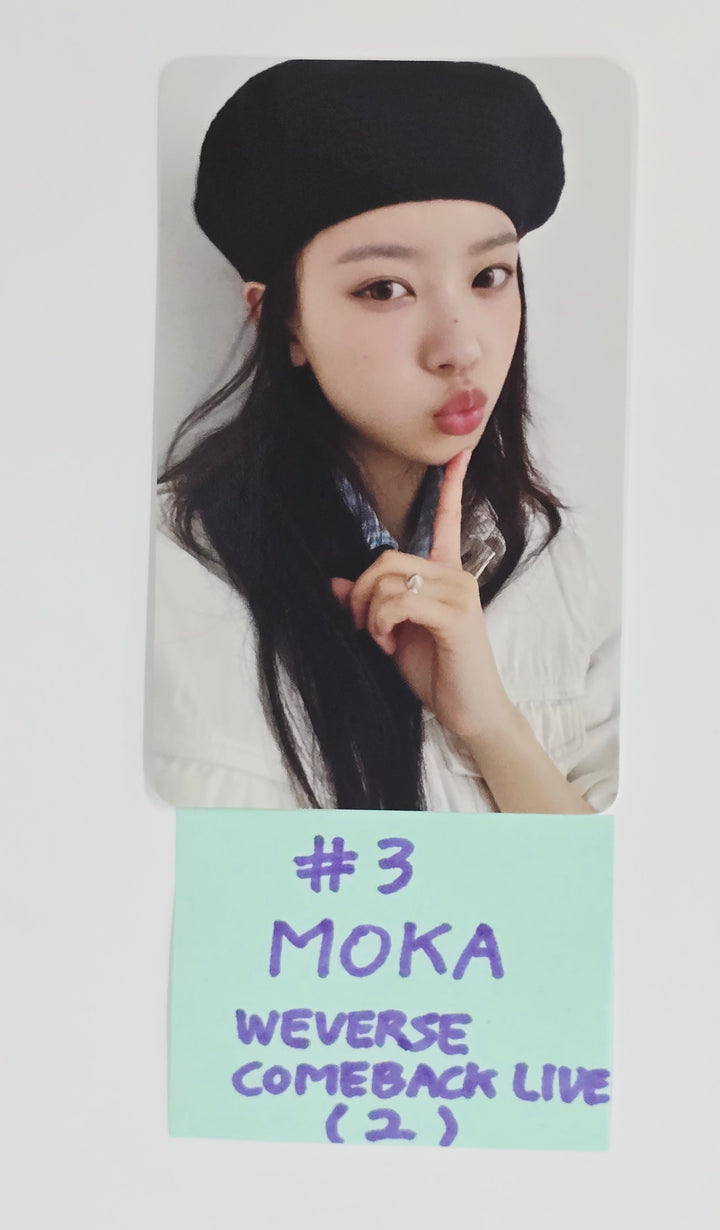 ILLIT "bomb" - Weverse Shop [Comeback Live] Pre-Order Benefit Photocard [Gllit Ver.] [25.6.25]