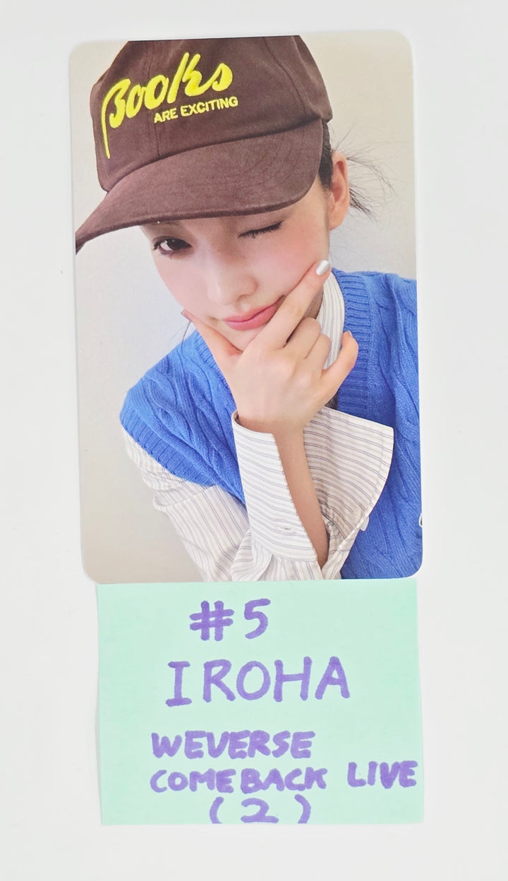ILLIT "bomb" - Weverse Shop [Comeback Live] Pre-Order Benefit Photocard [Gllit Ver.] [25.6.25]