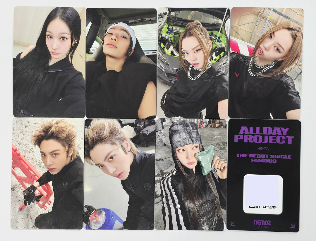 ALLDAY PROJECT "FAMOUS" - Official Photocard [CARTOON ver.] [25.6.25]