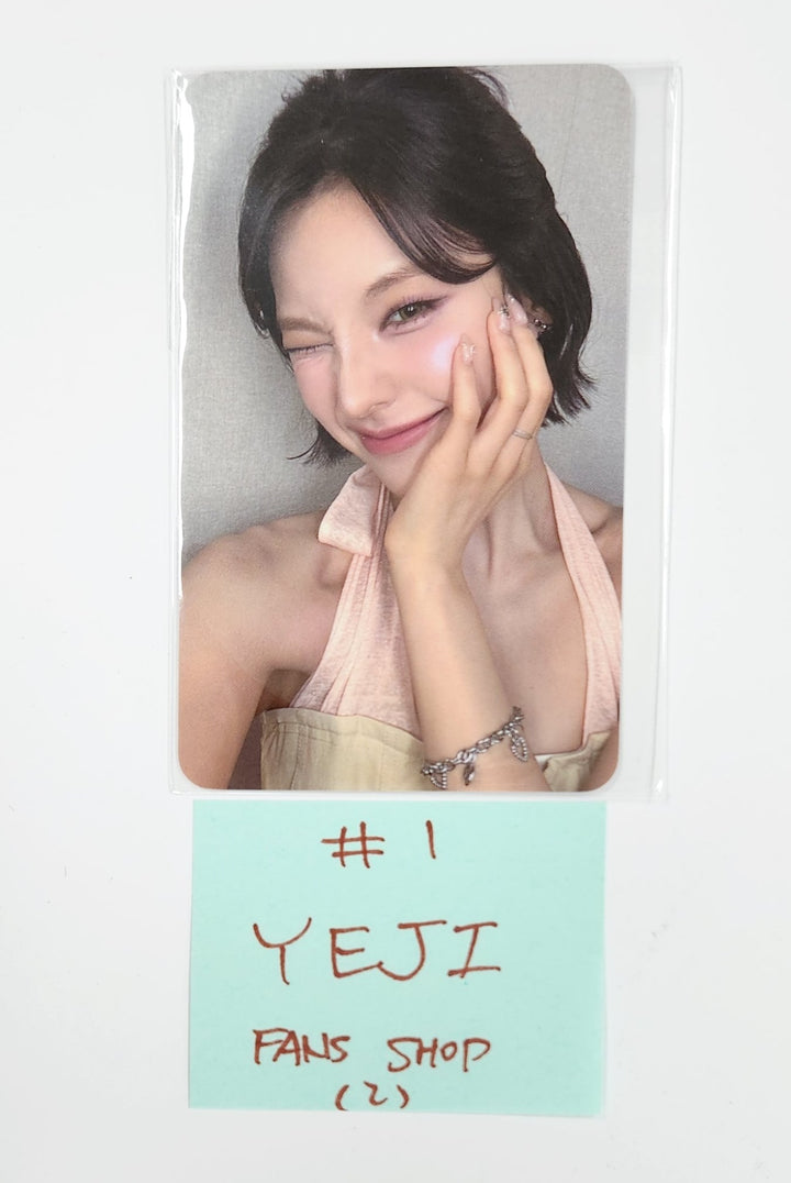 ITZY "Girls Will Be Girls" - FANS Shop Pre-Order Benefit Photocard [25.6.25]
