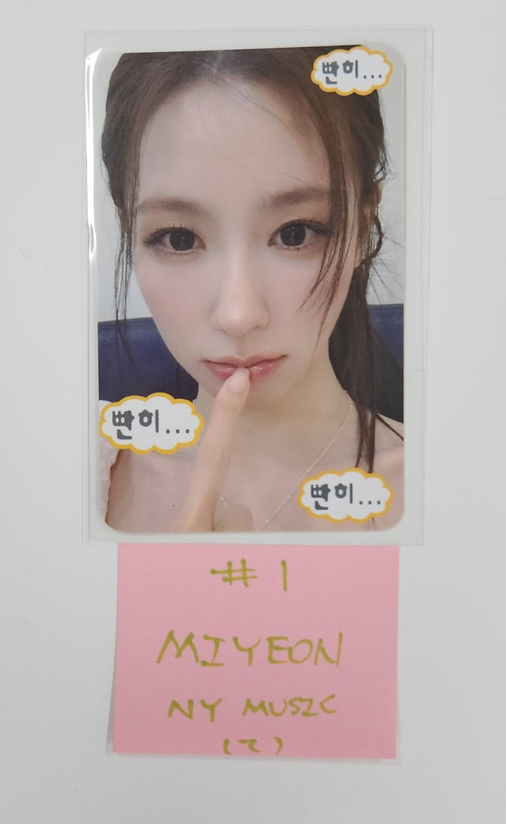 I-DLE "We are" - NY Music Fansign Event Photocard [25.6.26]