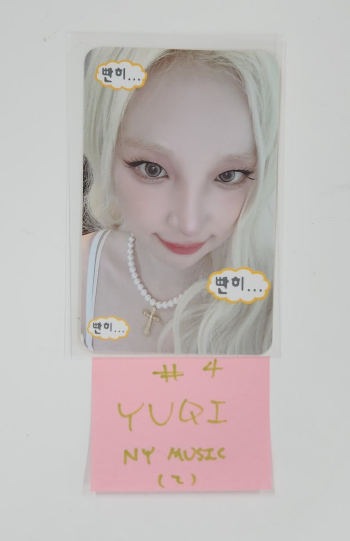 I-DLE "We are" - NY Music Fansign Event Photocard [25.6.26]