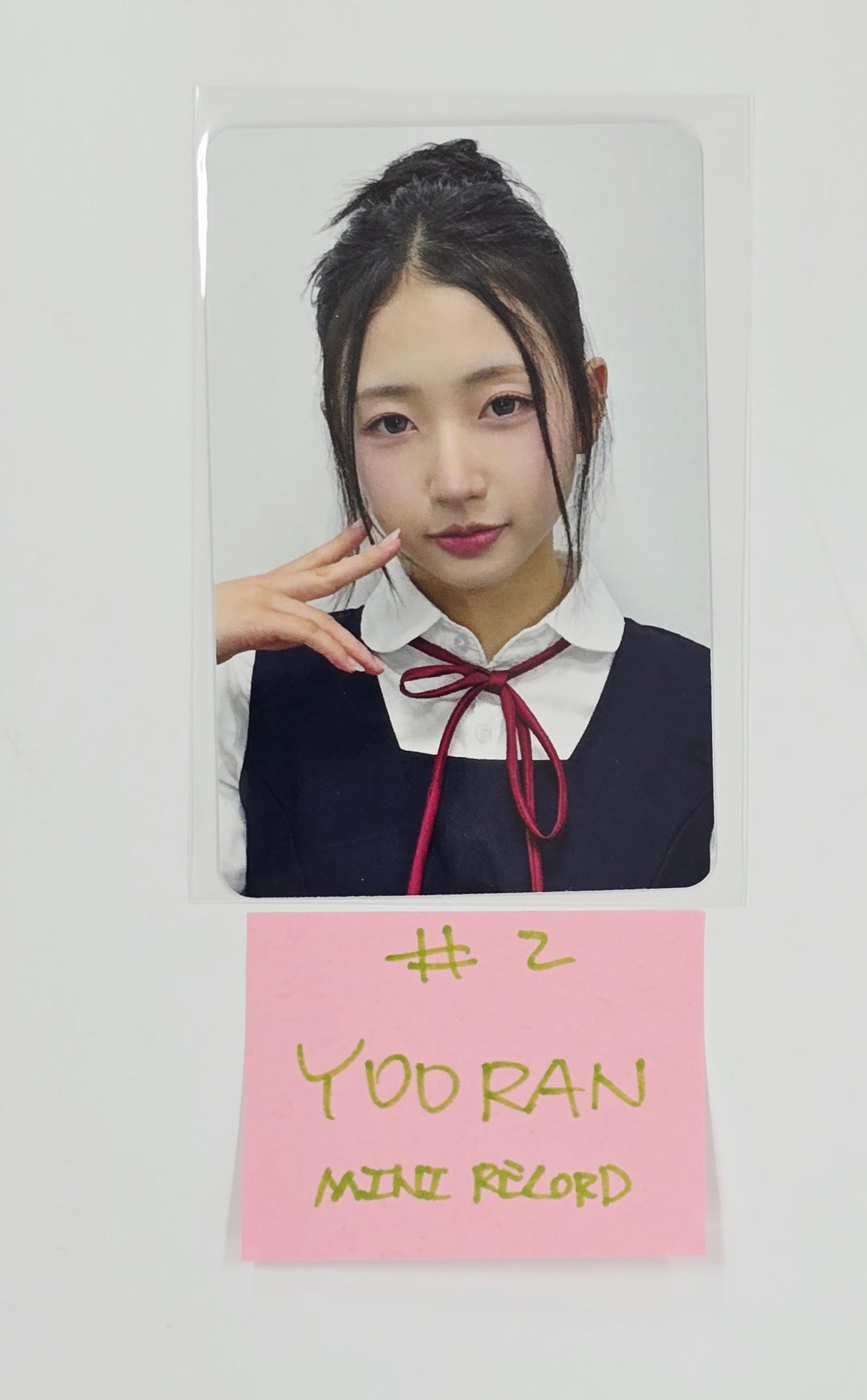 Burvey "A E I O U" - Mini Record Fansign Event Photocard [25.6.26]