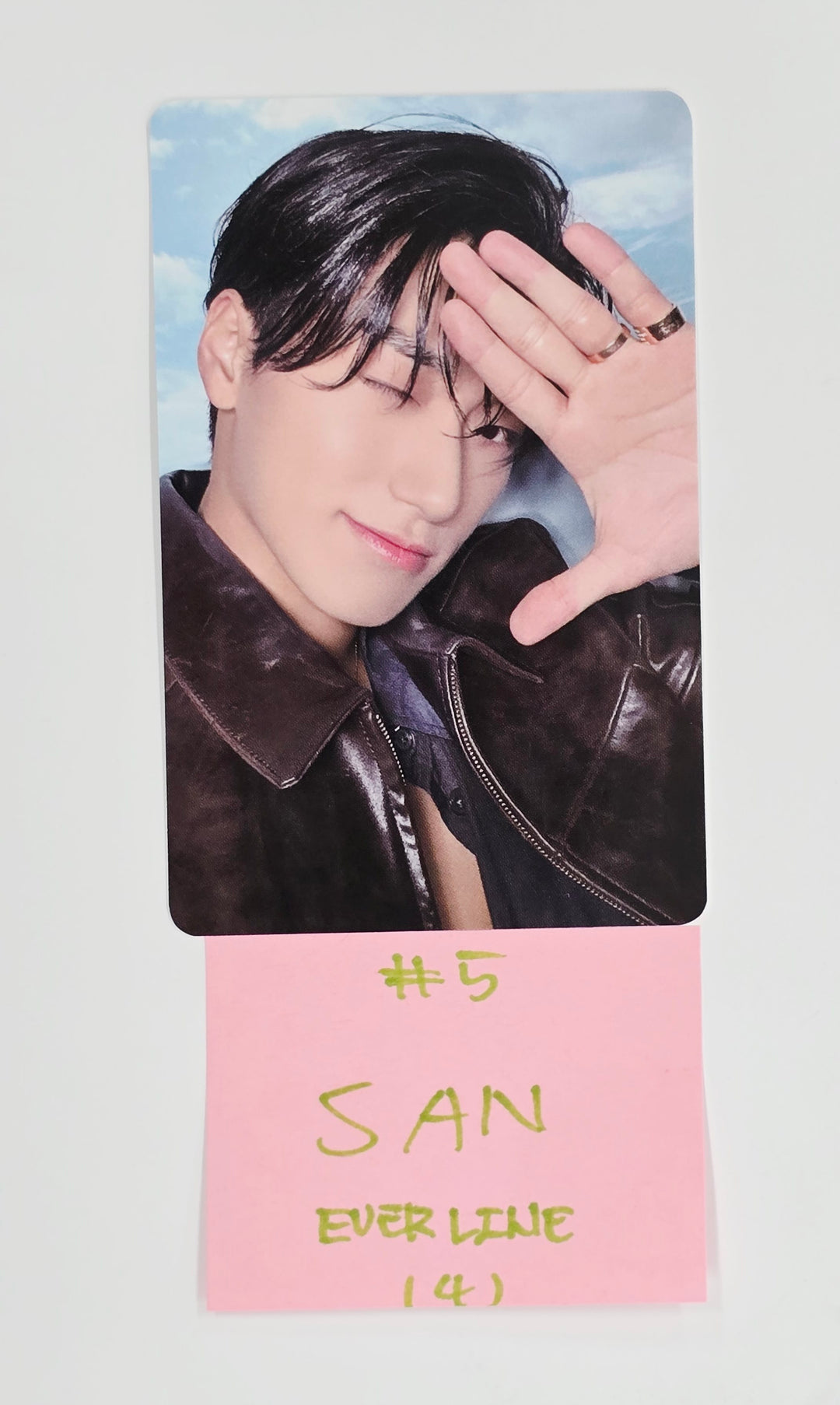 Ateez "GOLDEN HOUR : Part.3" - Everline Pre-Order Benefit Photocard [Poca Ver.] [25.6.26]