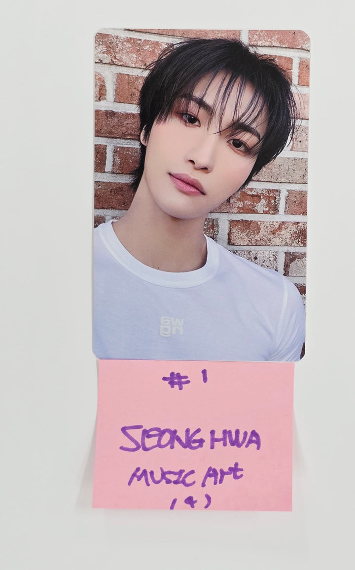 Ateez "GOLDEN HOUR : Part.3" - Music Art Fansign Event Photocard [Poca Ver.] [25.6.26]