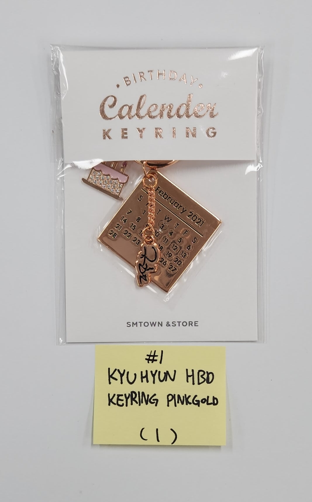 Kyuhyun (of Super Junior) - Artist Birthday Keyring&nbsp;[25.06.27]