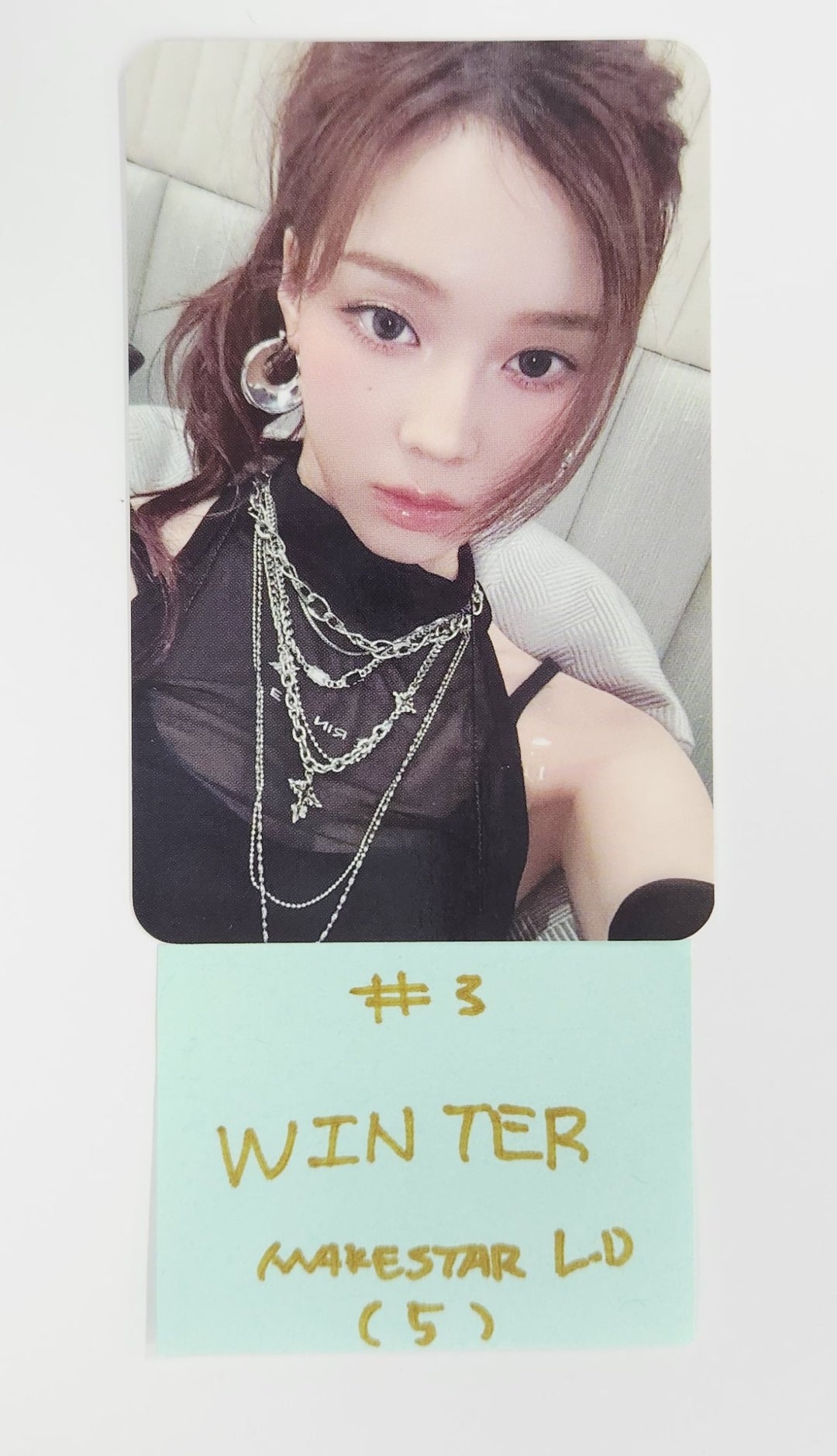 Aespa "Dirty Work" - [Makestar, Apple Music, Everline] Lucky Draw Event Photocard [25.6.30]