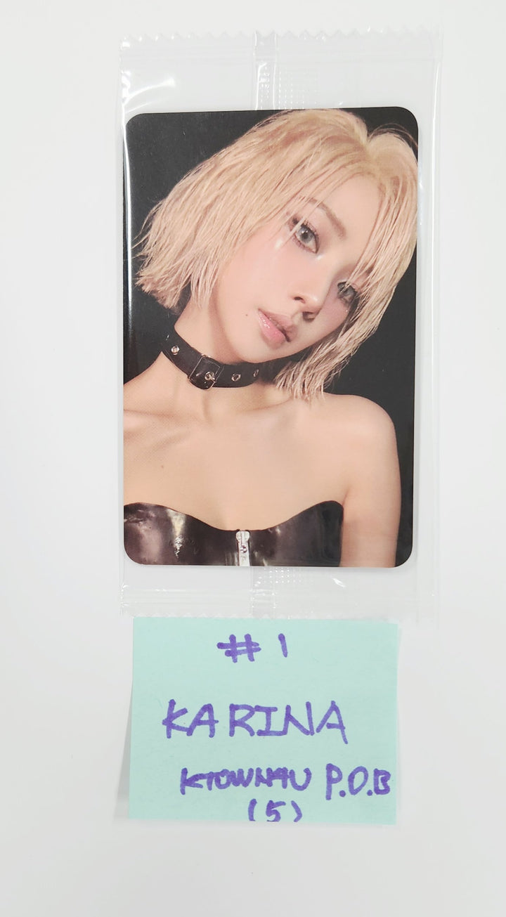 Aespa "Dirty Work" - Ktown4U Pre-Order Benefit Photocard [25.6.30]