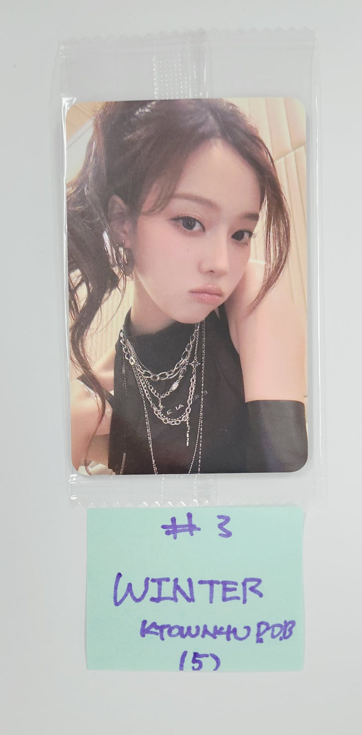 Aespa "Dirty Work" - Ktown4U Pre-Order Benefit Photocard [25.6.30]