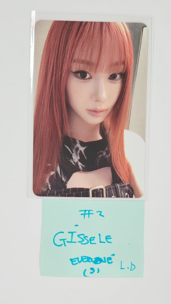 Aespa "Dirty Work" - [Makestar, Apple Music, Everline] Lucky Draw Event Photocard [25.6.30]