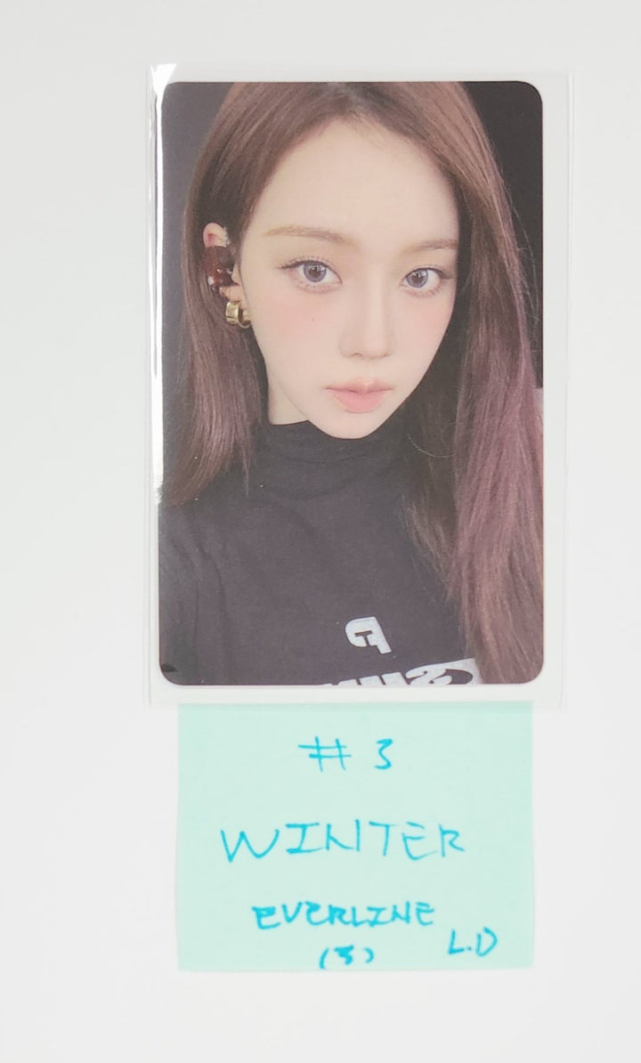 Aespa "Dirty Work" - [Makestar, Apple Music, Everline] Lucky Draw Event Photocard [25.6.30]