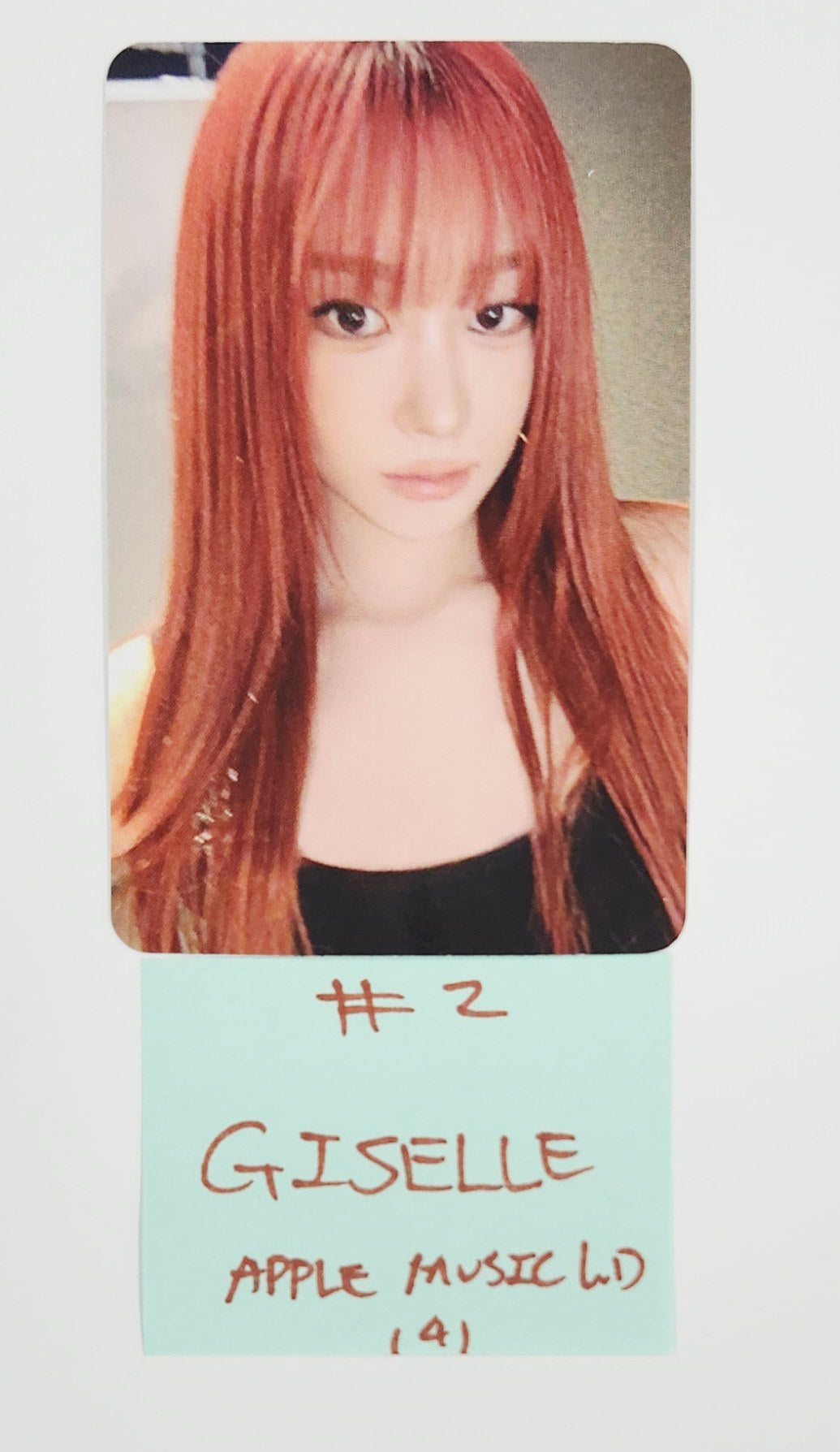 Aespa "Dirty Work" - [Makestar, Apple Music, Everline] Lucky Draw Event Photocard [25.6.30]