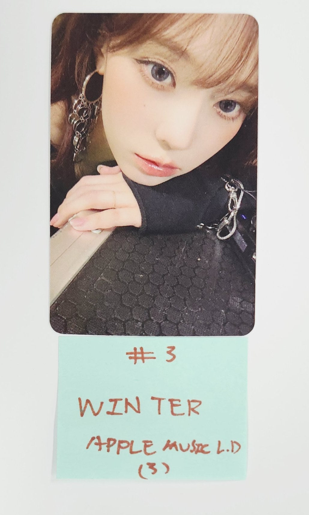Aespa "Dirty Work" - [Makestar, Apple Music, Everline] Lucky Draw Event Photocard [25.6.30]