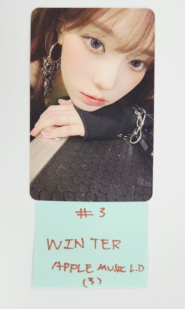 Aespa "Dirty Work" - [Makestar, Apple Music, Everline] Lucky Draw Event Photocard [25.6.30]