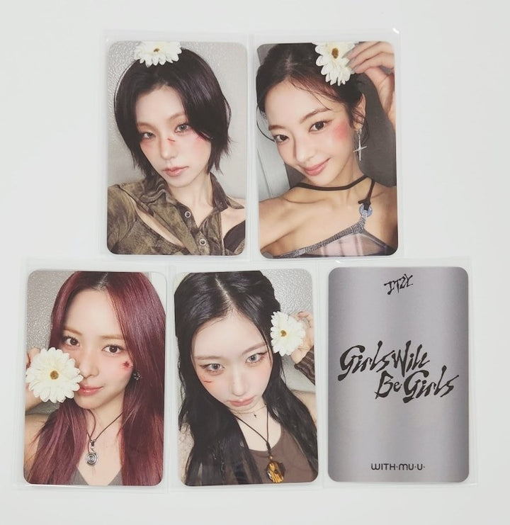 ITZY "Girls Will Be Girls" - Withmuu Pre-Order Benefit Photocard [Special Ver.] [25.6.30]