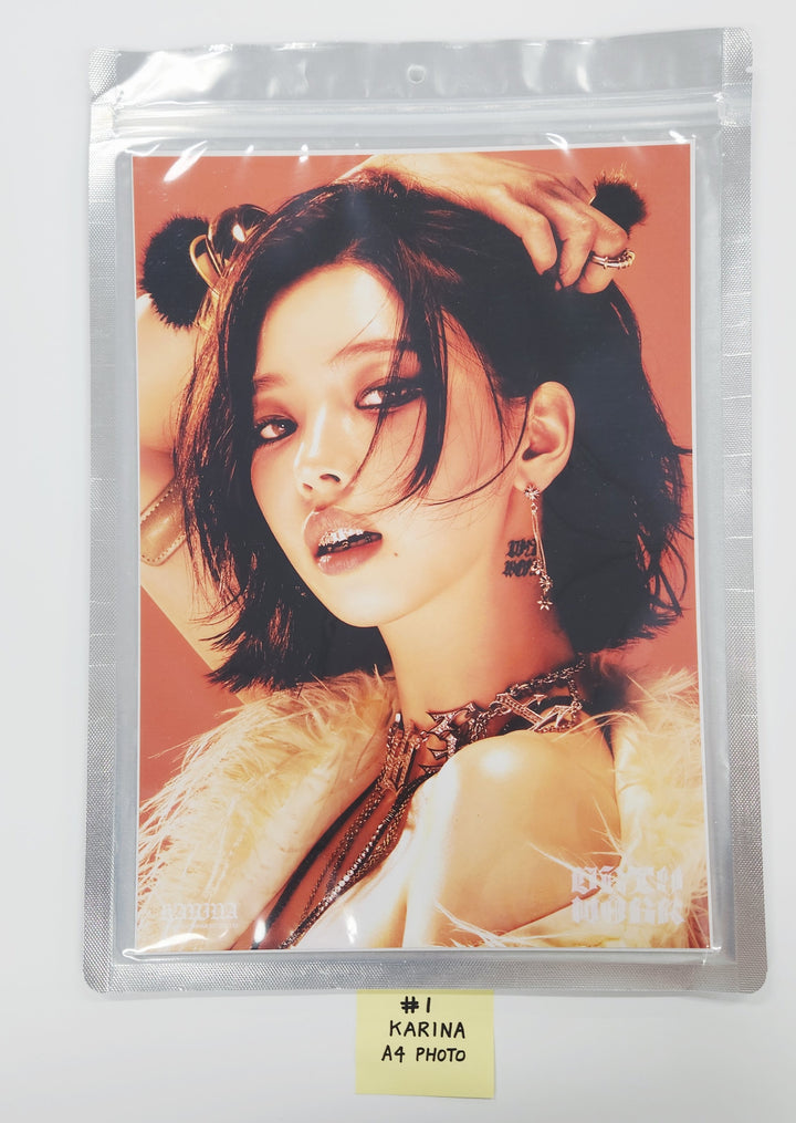 Aespa "Dirty Work" - Kwangya Seoul Pop-Up Official MD [25.6.30]